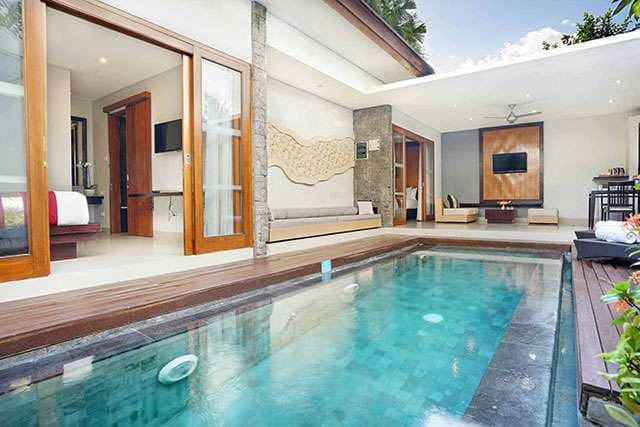 two bedroom pool villas