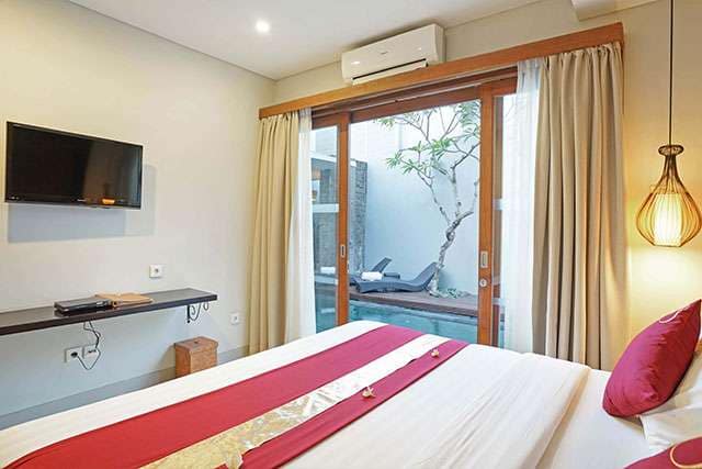 two bedroom pool view